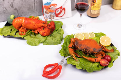 6 Pack Seafood cracker/scissors,crab cracker,seafood Picks/Forks