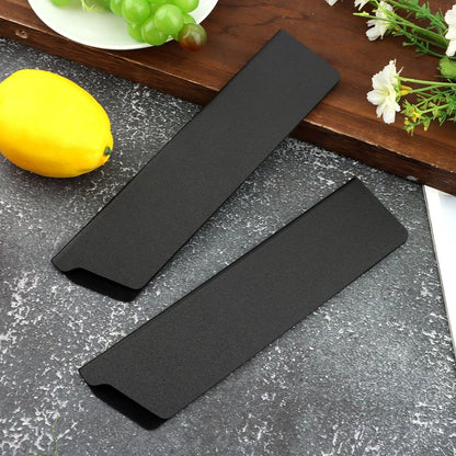 2 Pcs Knife Edge Guards, 8.6 x 2.2 Knife Sheath with Soft Velvet Lining