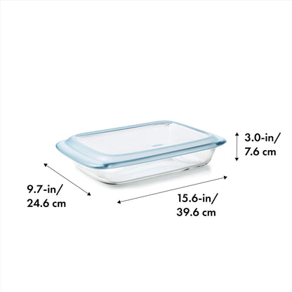 OXO Good Grips GLASS PIE PLATE WITH LID