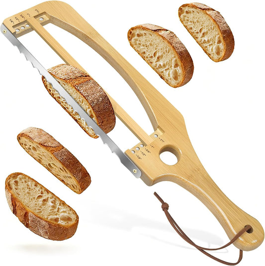 Adjustable Bread Knife for Homemade Bread, Sourdough Bread Slicer