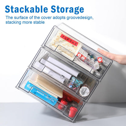 Pomeat 10 Pack Fridge Organizers and Storage Drawers Stackable Refrigerator Organizer Bins Pull out Drawer Clear Fridge Organizer Bins with Lids Fruit and Vegetable Storage Refrigerator Organization