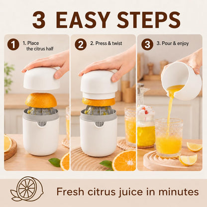 Manual Citrus Juicer Cup for Lemons, Oranges and Limes