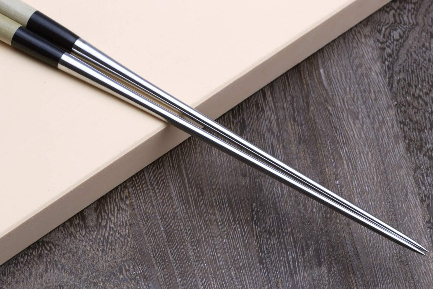 Yoshihiro Moribashi Chopsticks Japanese Sushi Chef's Traditional Garnishing Plating Tweezers Magnolia Handle (6.5 IN)