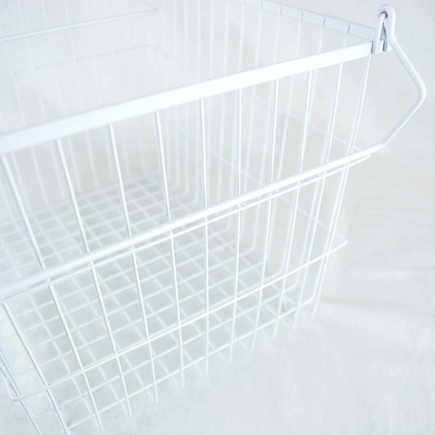 DII Metal Wire Mesh Stackable Utility Storage Bin, Small Round, 12x12x10", Bronze