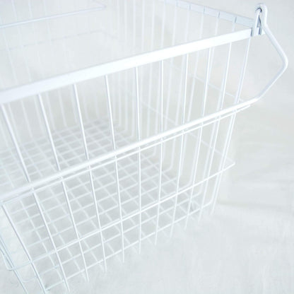 DII Metal Wire Mesh Stackable Utility Storage Bin, Small Round, 12x12x10", Bronze