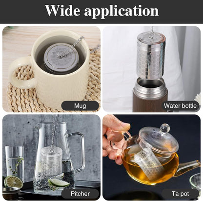 2 Pack Tea Infusers For Loose Tea, 304 Stainless Steel, 2 Inch