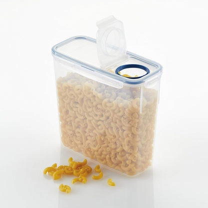 LOCK & LOCK LocknLock Easy Essentials Food Storage with Flip Lid/Airtight container, BPA Free, 10.1-Cup, Clear