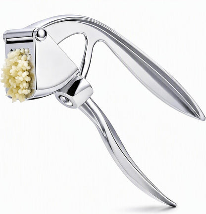 Professional Garlic Press Mincer Crusher Built-in Cherry Pitter