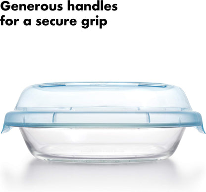 OXO Good Grips GLASS PIE PLATE WITH LID