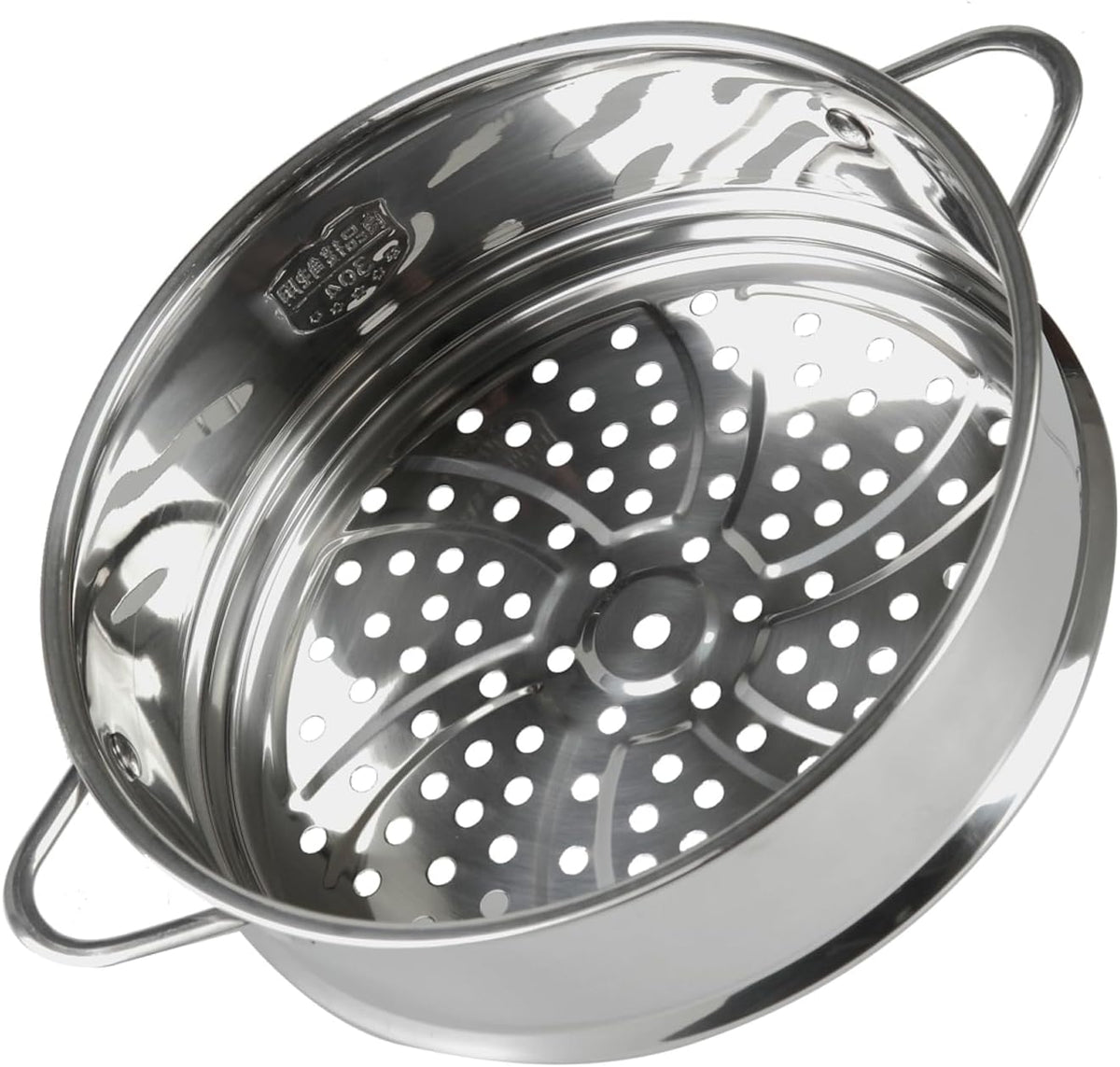 Stainless Steel Dumpling Steamer Basket,Insert for Pot Cooking(9.44INCH）