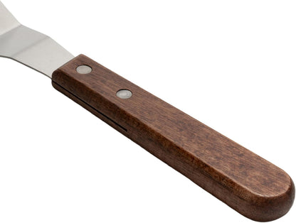 Winco Blade Offset Spatula, 7.75-Inch, Medium, Stainless Steel, Brown