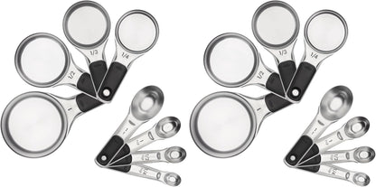 OXO Good Grips 4 Piece Stainless Steel Measuring Cups with Magnetic Snaps