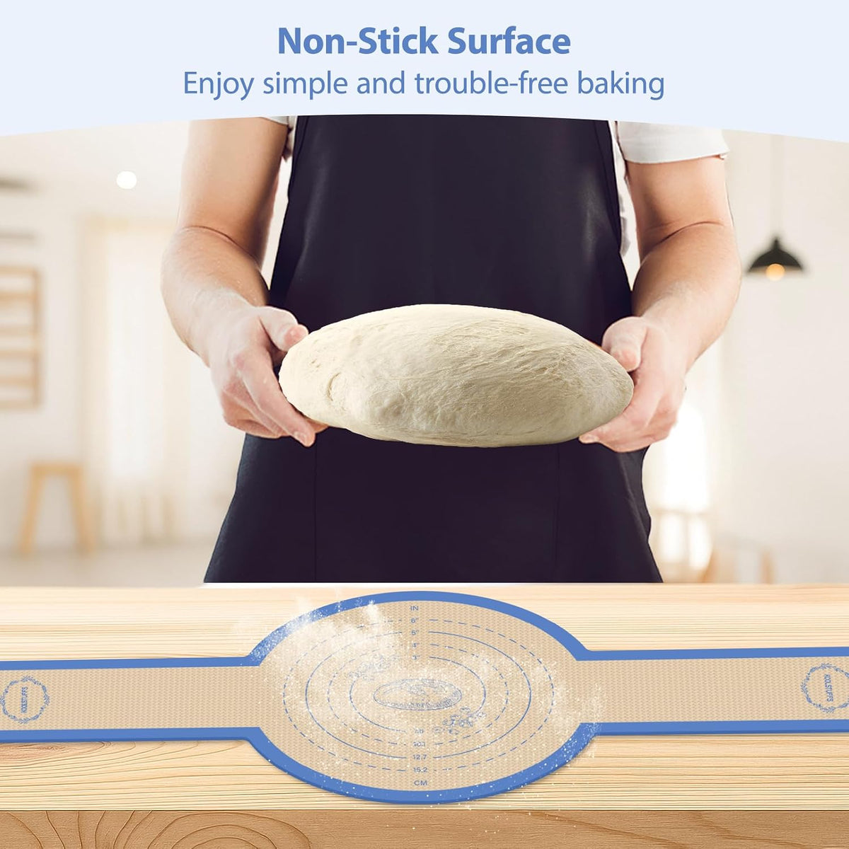 Silicone Baking Mat, Nonstick & Reusable