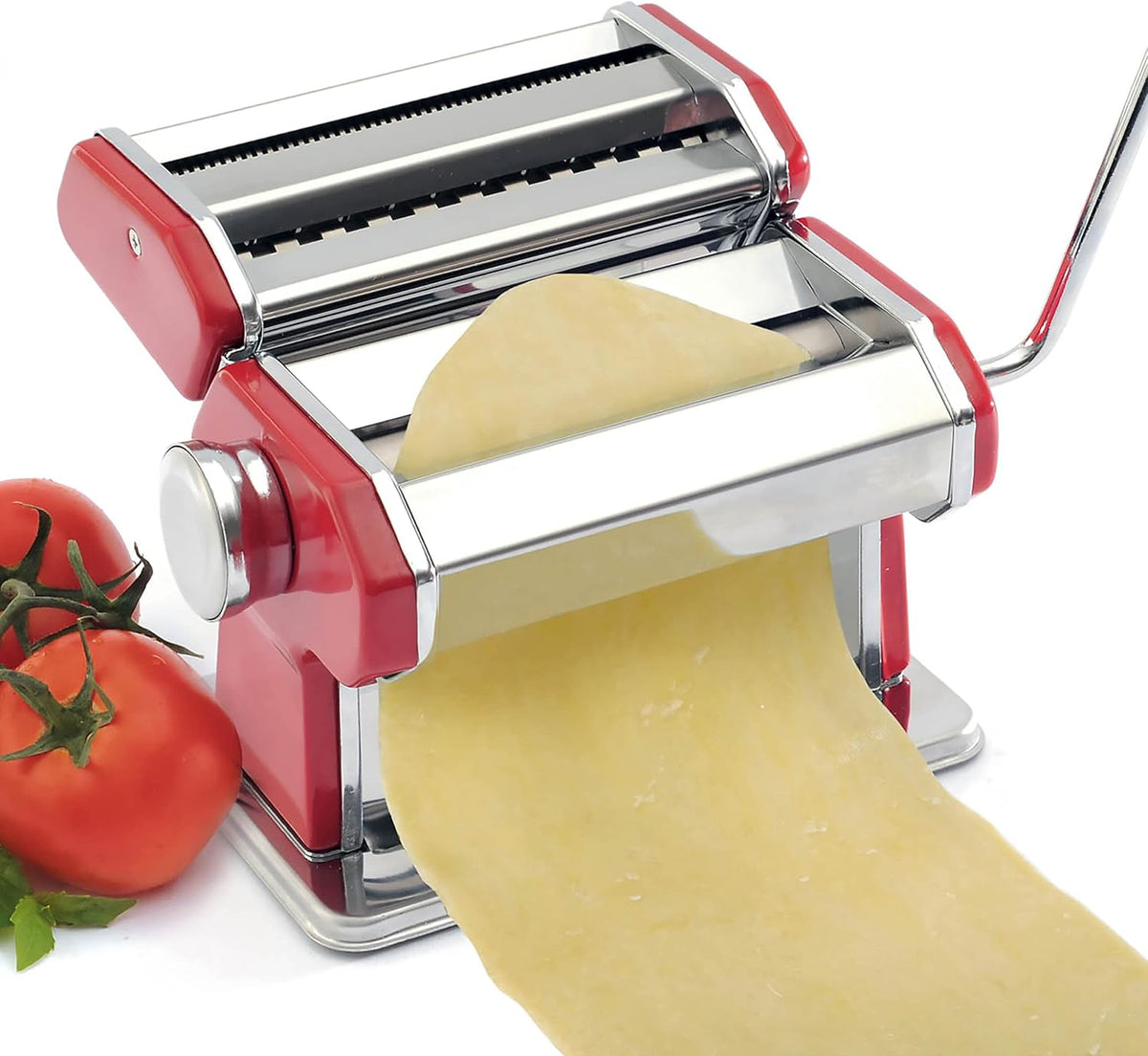Norpro 1049R Pasta Machine, Red