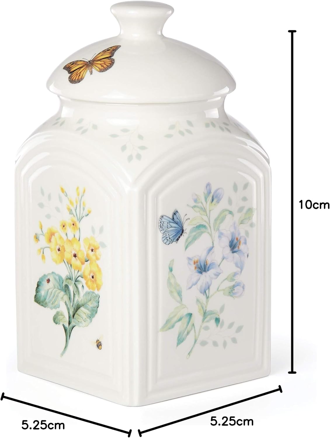 Lenox Butterfly Meadow Porcelain Trivet, 7 Inch