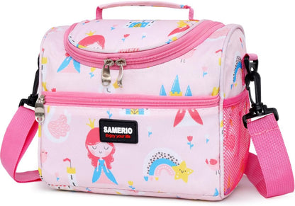 Lunch Bag for Kids Coole Lunch Box Tote for Women Girls Boys Children Student Insulated Bento Bag for School Work Picnic Outdoor Activities
