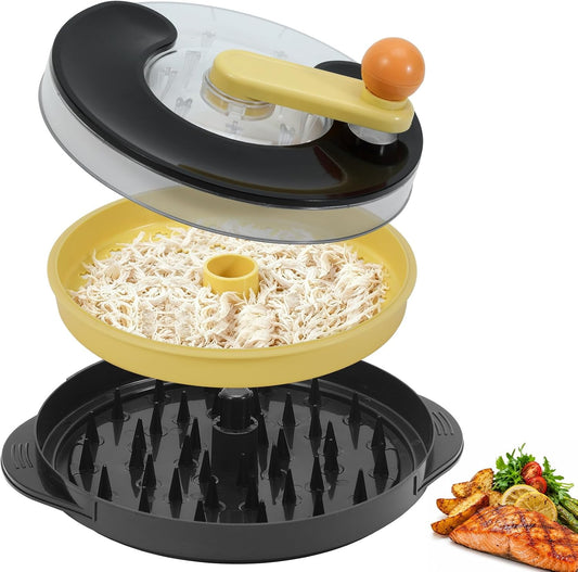 Upgraded Chicken Shredder Tool Twist, 360° Rotating Meat Shredder, 11 Inch