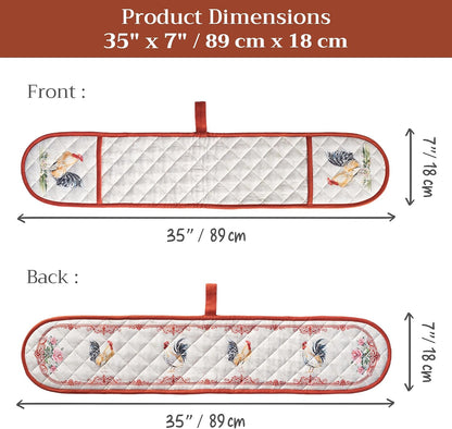 Maison d' Hermine Pot Holders 100% Cotton Potholders (8" x 8") - Colors B