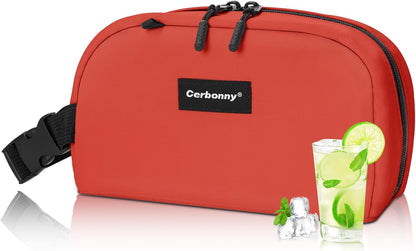 Cerbonny Freezable Cooler Bag for Work/School Travel - Mini Insulated Bag Fit For Yogurt