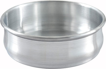 Winco 96 oz Stackable Aluminum Dough Pan