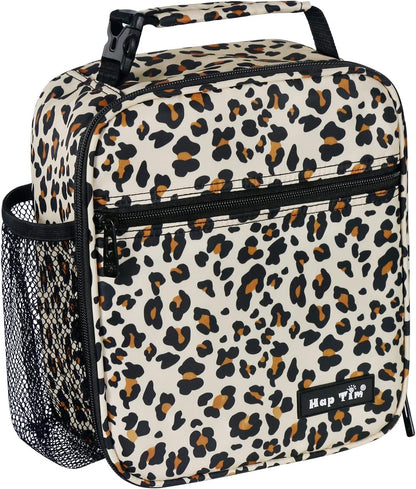 Hap Tim Kids Lunch Box for Girls Boys, Reusable Lunch Bag for Kids, Spacious Lunchbox, Insulated Lunchbag, Purple Unicorn(18654-PP)