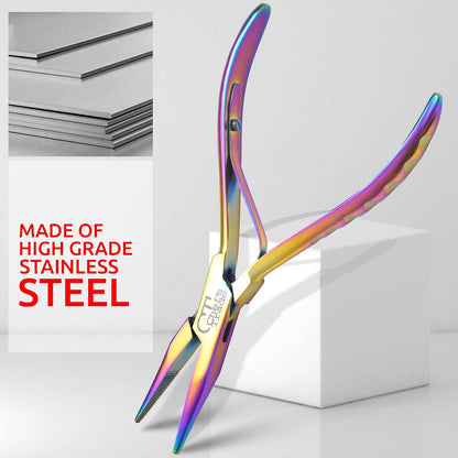 Fish Bone Pliers/Tweezers Stainless Steel Washable (plasma)