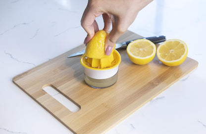 Joie Lemon and Lime Small Hand Juicer and Reamer, Built-In Measuring Cup