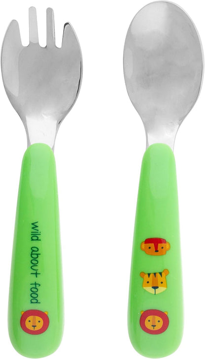 Stephen Joseph Spoon and Fork Sets - SLOTH, os (SJ1211)