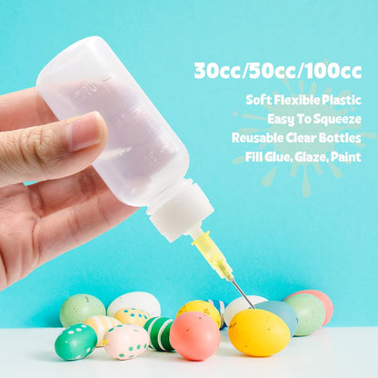 30cc Needle Tip Glue Squeeze Bottle Precision Tips Applicator Bottles 5 Pcs