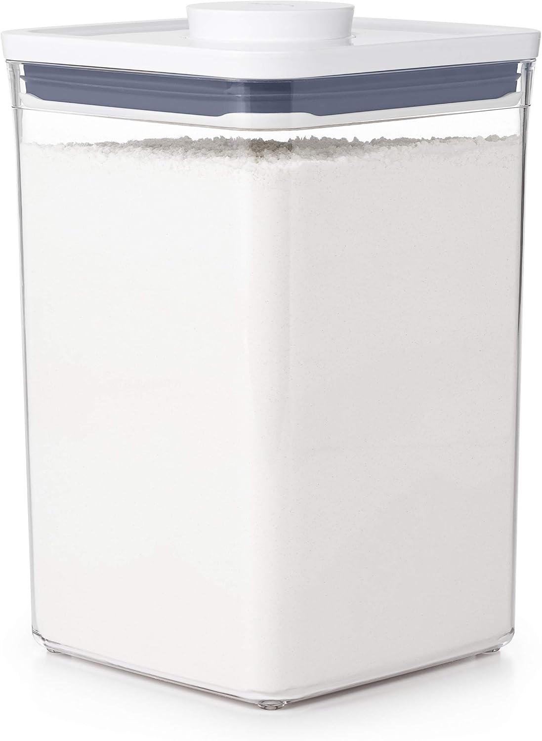 OXO Good Grips POP Container - Airtight Food Storage - Big Square Short 2.8 Qt Ideal for 5 lbs of sugar, cookies or crackers
