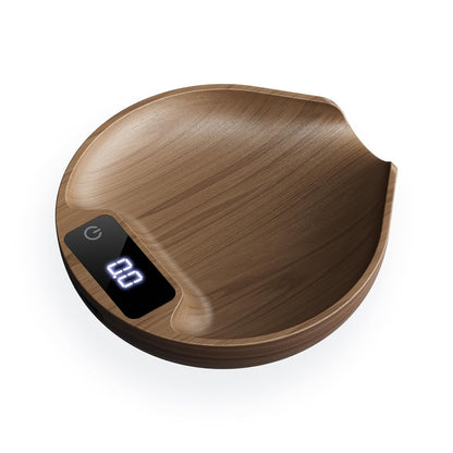 Premium Walnut Coffee Bean Scale - VABICA Handcrafted Espresso Scale
