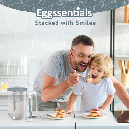 Eggssentials Pancake Batter Dispenser with Squeeze Handle Pancake Dispenser
