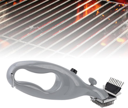 BBQ Brush, Steam Grill Brush with Water Reservoir, Electric BBQ Grill Cleaner Unique Grilling Gifts for Camping Outdoor Grill