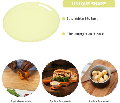 BESTonZON Pp Cutting Board 35x0.8cm Food-grade Kitchen Chopping Mat Lightweight Non-slip Cutting Board for Household and Outdoor Use