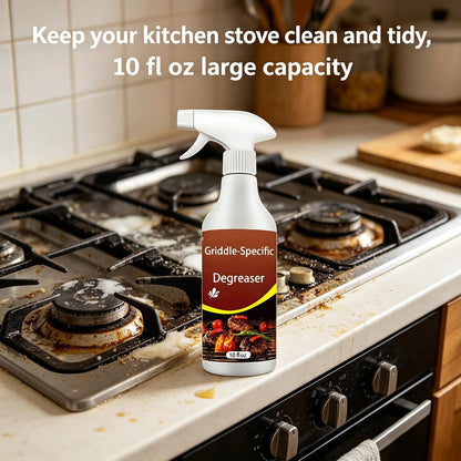 Rivoneed Grill Cleaner, Grill and Grate Cleaner Spray, Cleans and Degreases BBQ Cooking Grates and Racks, Pellet and Electric Smokers, Clean for Burners, Grates and Drip Pans (1)
