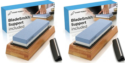 Sharp Pebble Whetstone Knife Sharpener – 1000/6000 Grit Sharpening Stone