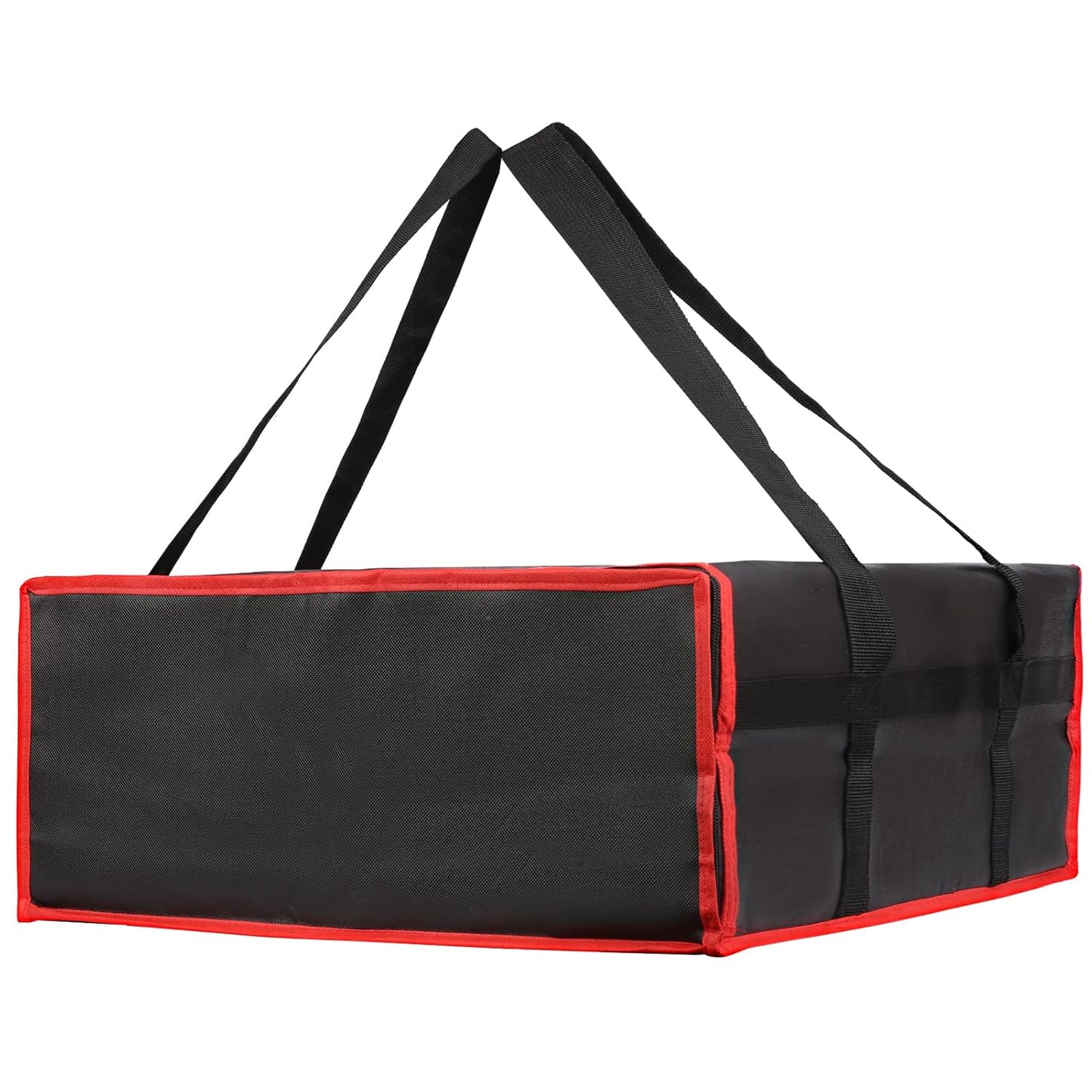 Bodaon Insulated Food Delivery Bag, XXXL Pizza Delivery Bags for Hot and Cold Food, Commercial, Large Capacity Reusable Warming Bag, Catering Cooler Bag for Rideshare, Warmers for Parties (Black, 1Pk)