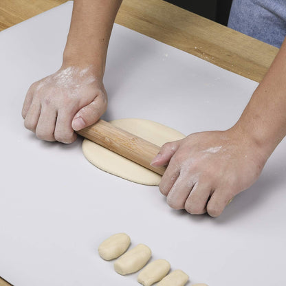 LONGFITE Extra Large Table Desk Mat Thick Silicone Place Mats Non Skid and Heatproof for Pastry Dough Rolling, Kids Craft Counter Top Protector (31.5 x15.7 inch)