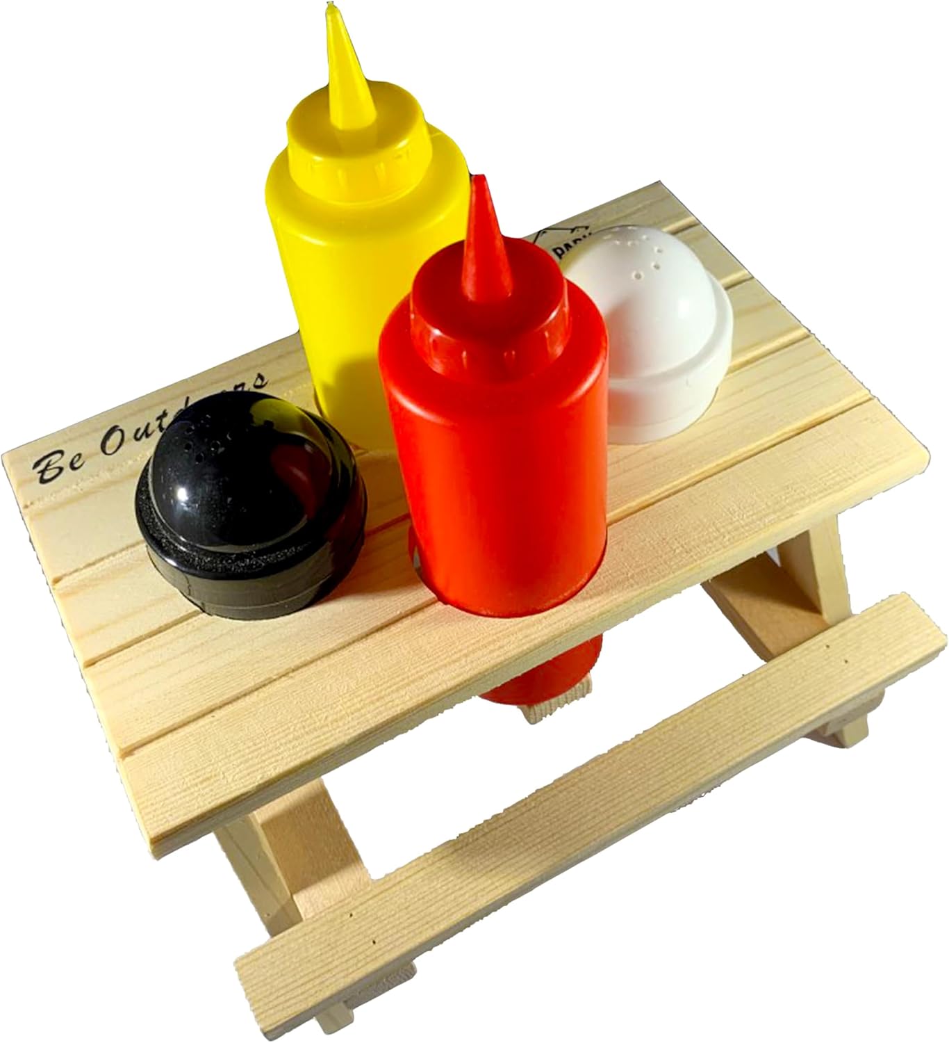 Picnic Table Condiment Holder