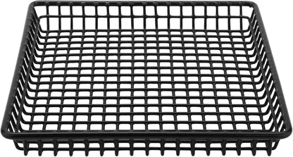 G.E.T. WB-315-MG Heavy Duty Iron Wire Utility Storage Basket/Bin with Handles, 11" x 8" x 8"
