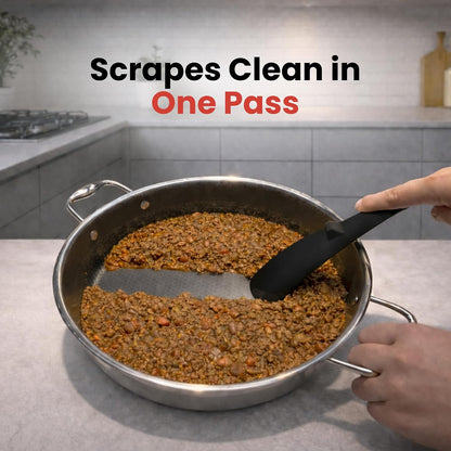 Salbree Seamless Silicone Spatula Spoon Multifunction Scoop Kitchen Spoon