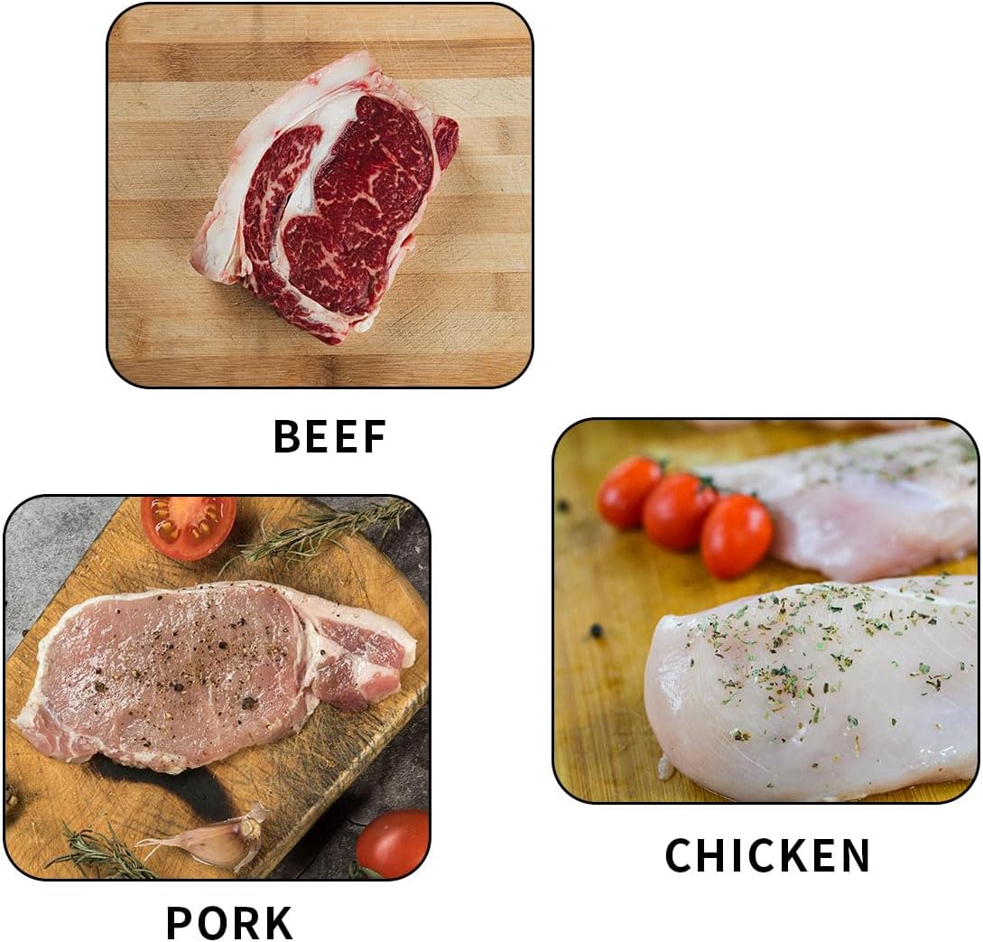 Stainless Steel 21 Needles Steak Chicken Meat Tenderizer Tool for Cooking BBQ