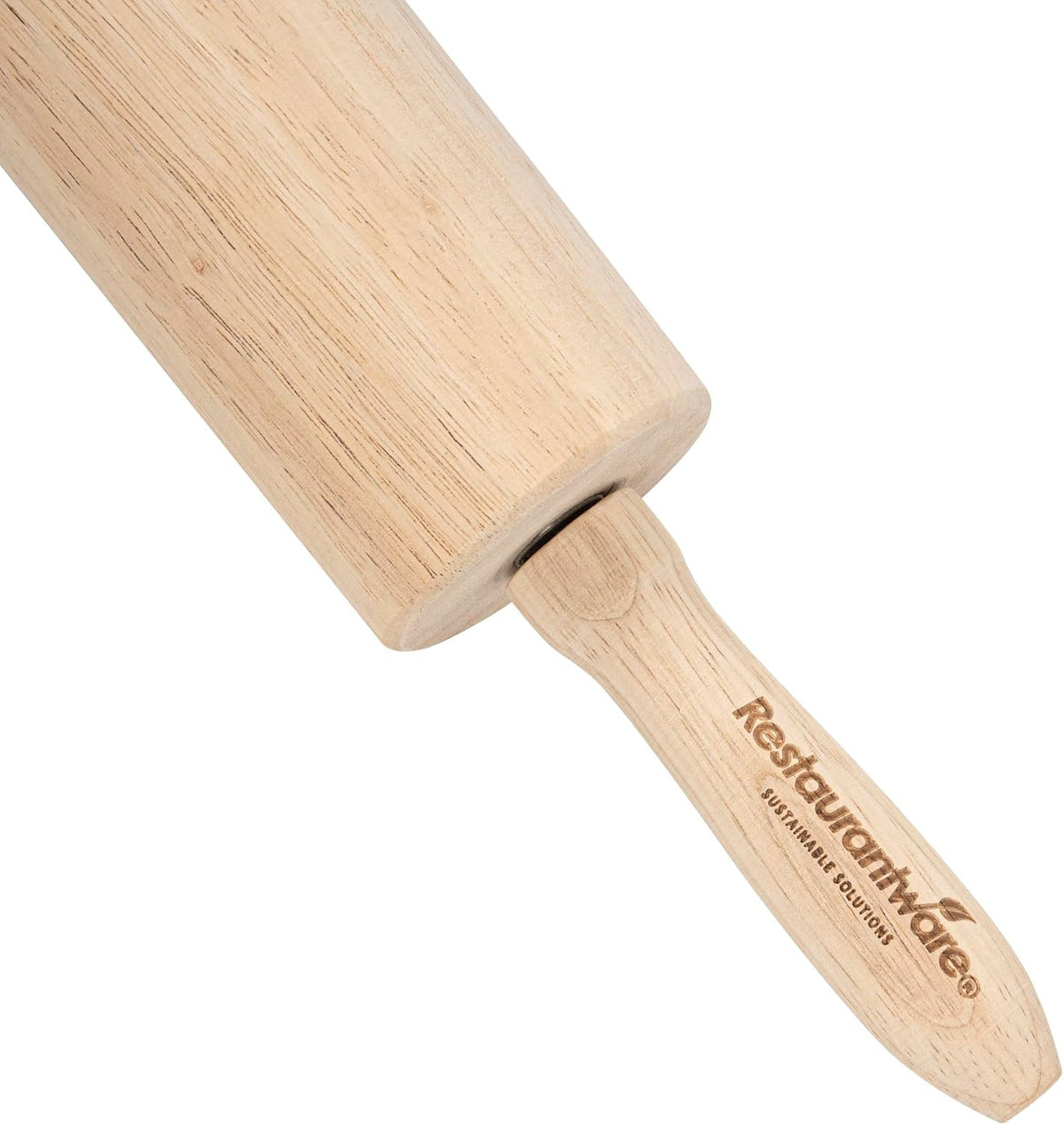 Restaurantware 12 in Wood Beech Asian Dowel Rolling Pin