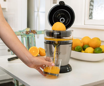 Vinci Electric Juicer, Hands Free Automatic Compact Citrus Press Machine