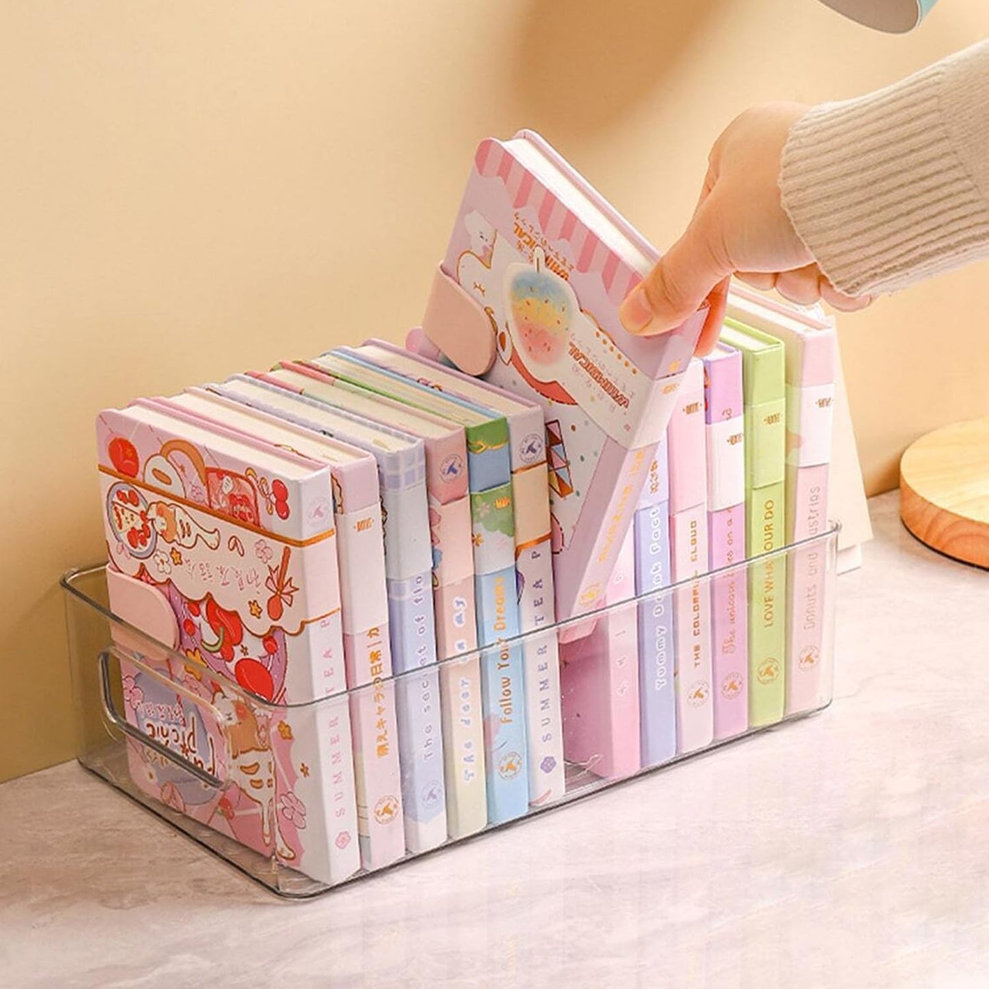Clear Plastic Storage Bins, Pantry Organizers and Storage, Kitchen Organization and Storage Containers Bins for Organizing, Fridge, Freezer, Bathroom, Pantries, Medicine Cabinet Organizer Bin