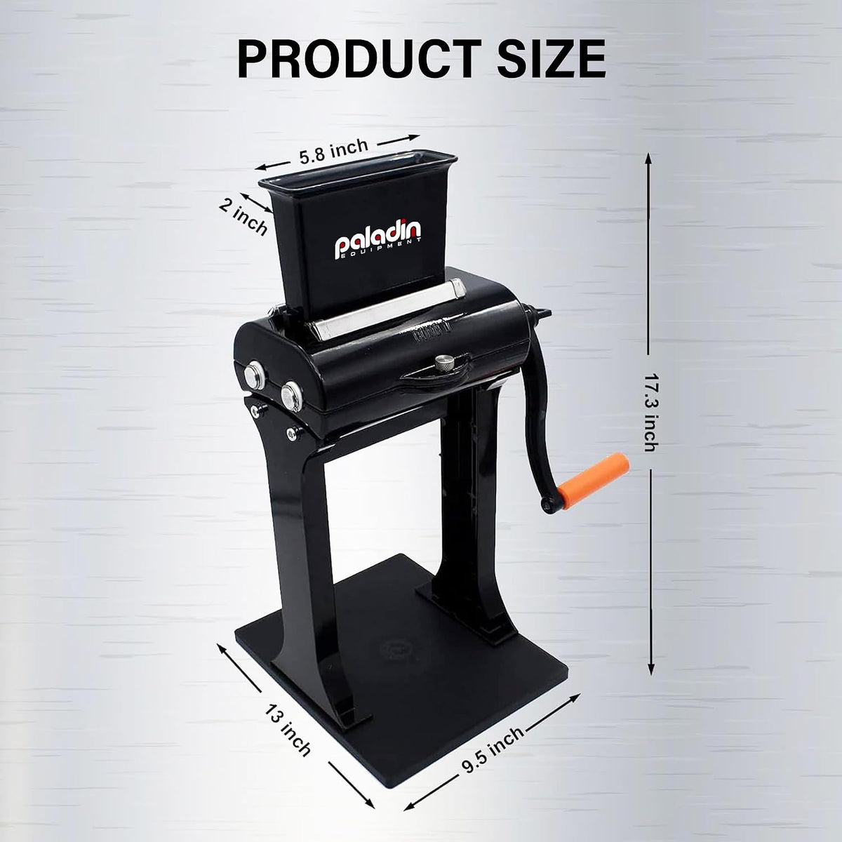 Paladin Equipment 2-in-1 Manual Meat Tenderizer & Beef Jerky Slicer