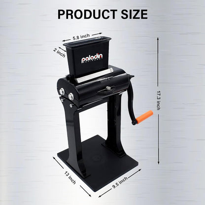 Paladin Equipment 2-in-1 Manual Meat Tenderizer & Beef Jerky Slicer