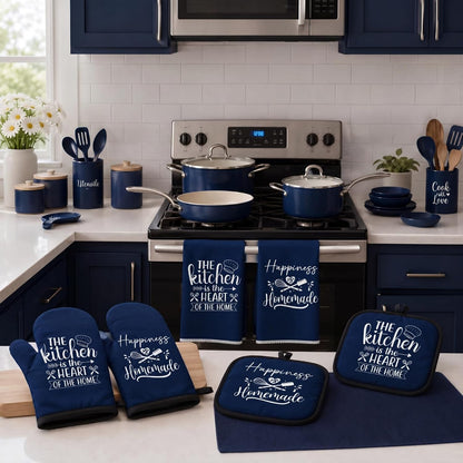Sratte 6 Pcs Farmhouse Kitchen Decor Accessories Set