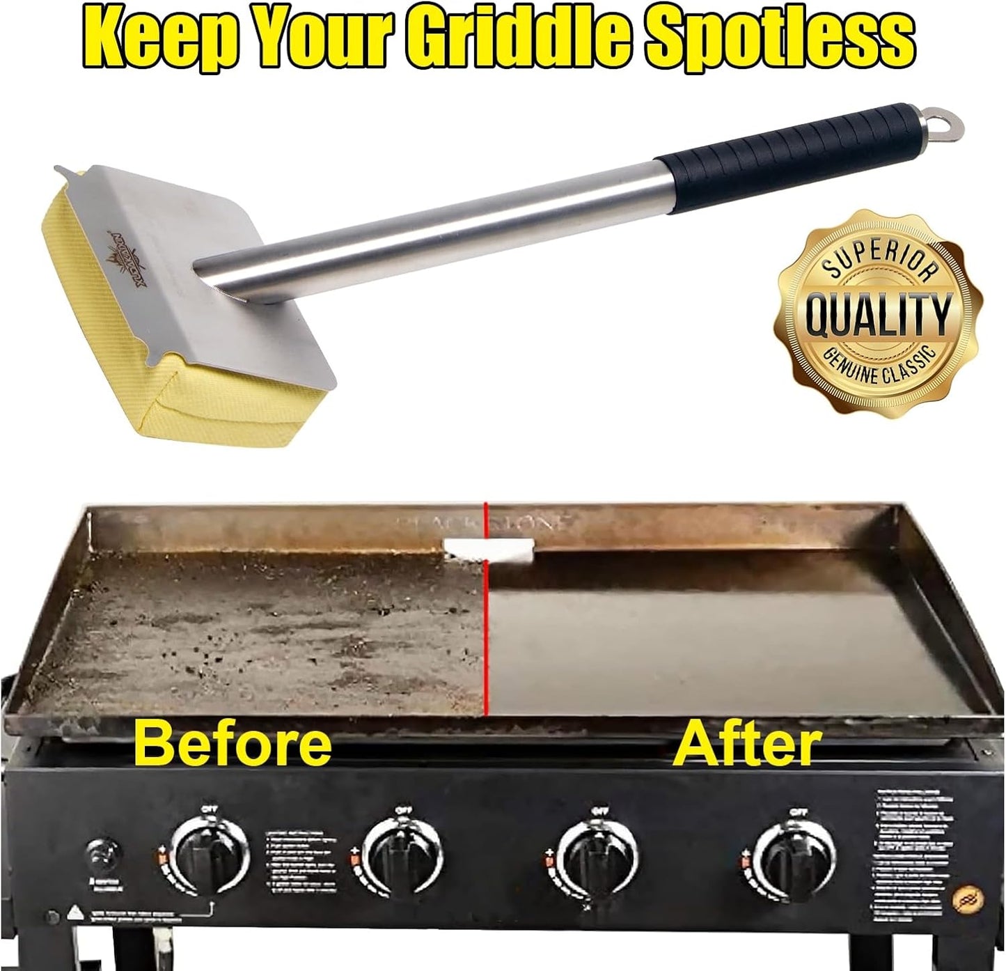 XUDAKAIXIN Bristle-Free Steam Grill Brush,No Bristle Shedding— Ultra Safe & Efficient BBQ Grill Cleaner for Outdoor Grill, for Men, Dad, or Any Grill Lover﻿