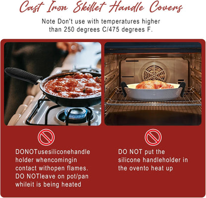 Joyhalo 6 Pack Cast Iron Skillet Handle Cover
